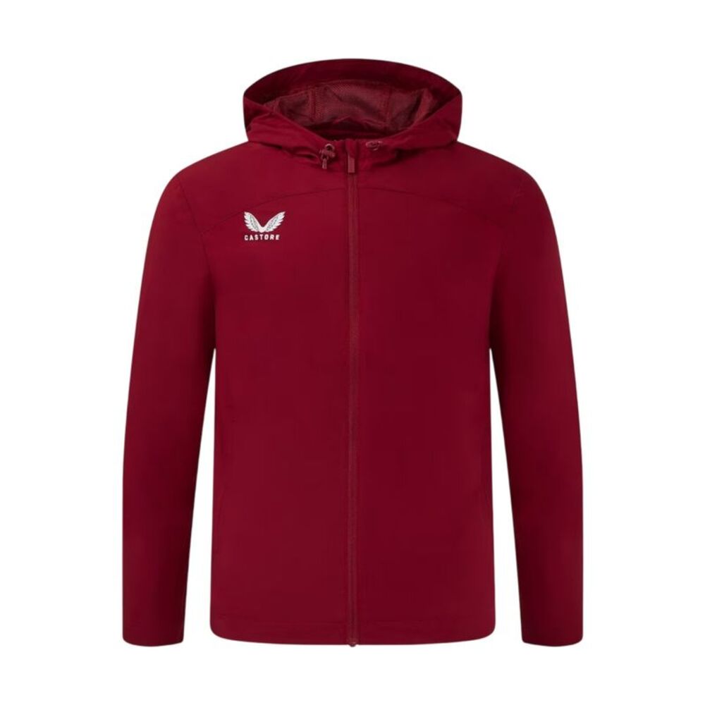 Castore Mens Logo Full Zip Jacket / Biking Red
